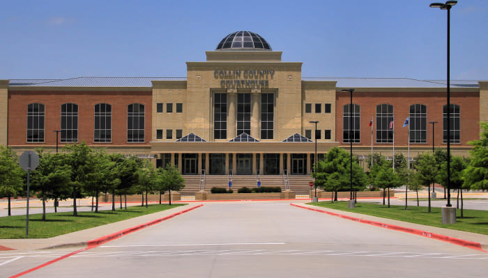 Collin County Courthouse in McKinney, Texas